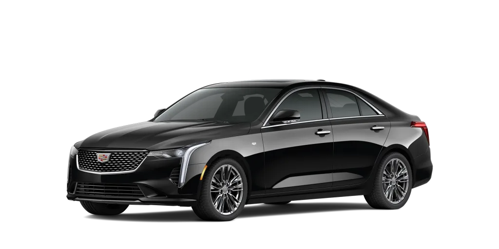 Black Cadillac XTS sedan
